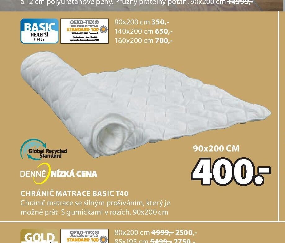BASIC CHRÁNIČ MATRACE T40