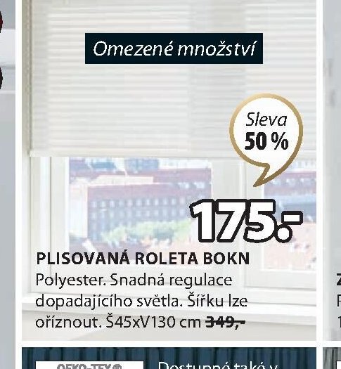 PLISOVANÁ ROLETA BOKN