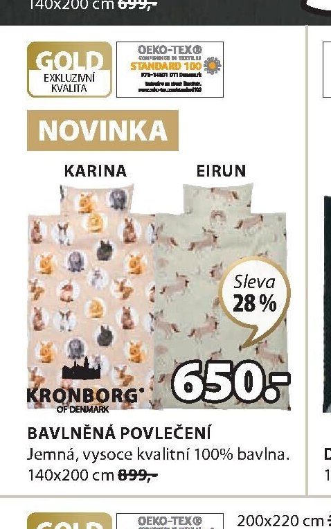 Bavlněné povlečení KARINA & EIRUN