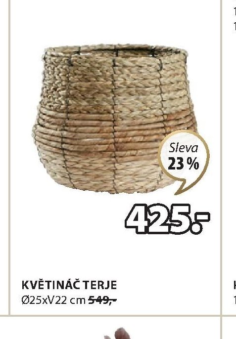 KVĚTINÁČ TERJE