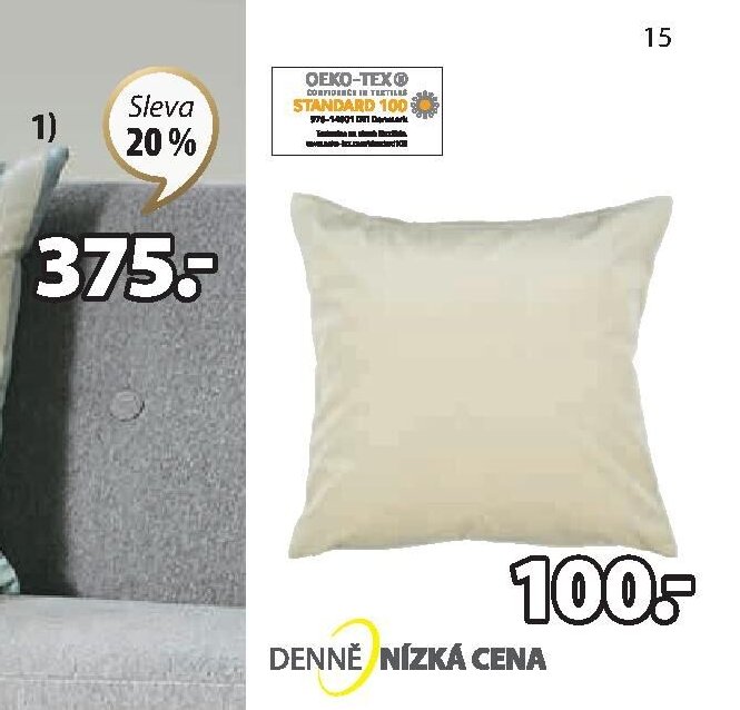 DEKORAČNÍ POLŠTÁŘ DAGFIOL 40x60 cm