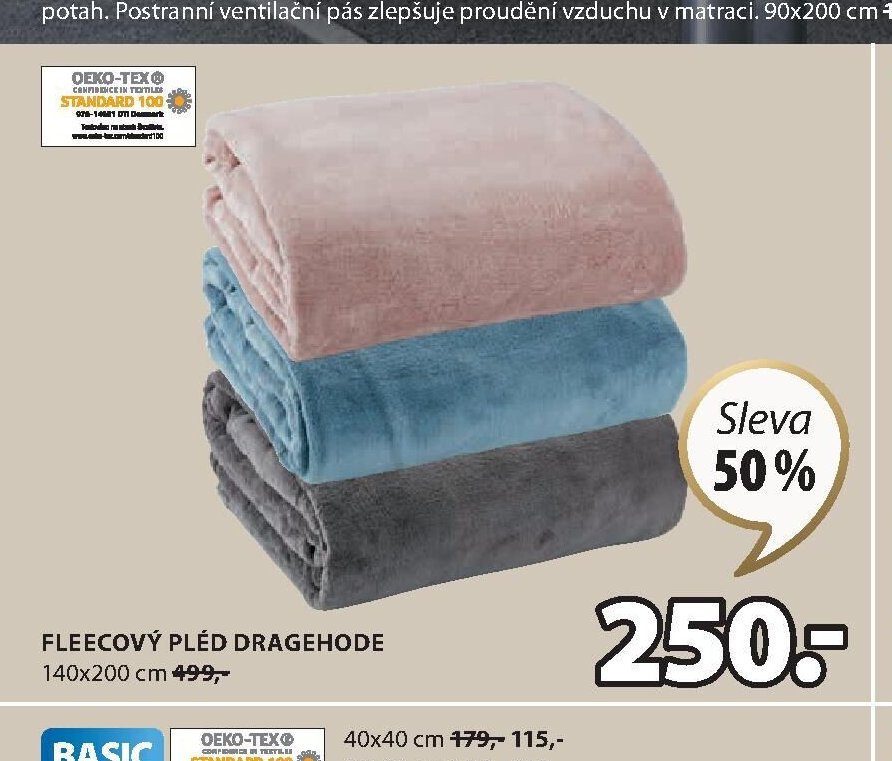 FLEECOVÝ PLÉD DRAGEHODE