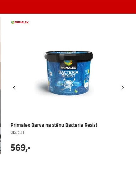 Primalex Barva na stěnu Bacteria Resist