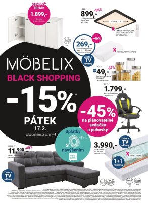 akční leták Möbelix 13.2.2023-26.2.2023