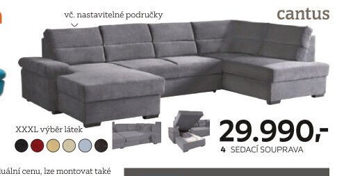 4 sedací souprava