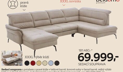 Sedací souprava (světlá)