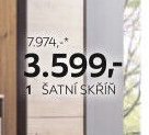 1 Šatní skříň