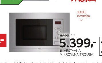 Vestavná mikrovlnná trouba