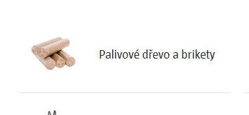 Palivové dřevo a brikety
