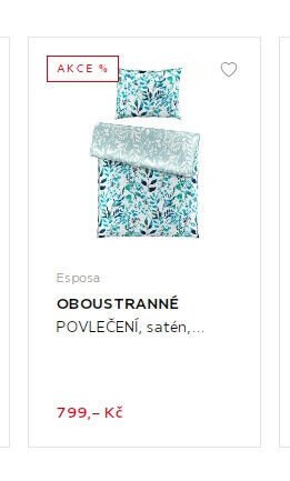 ESPOSA OBOUSTRANNÉ POVLEČENÍ