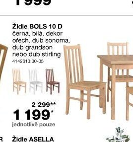 Židle BOLS 10 D