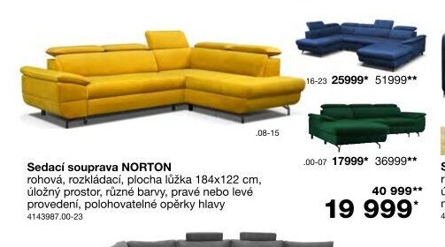 Sedací souprava NORTON