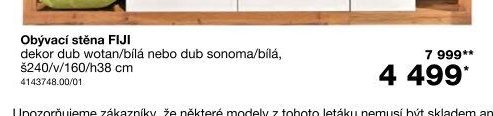 Obývací stěna FIJI