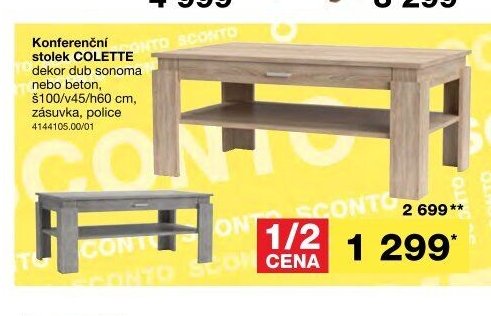 Konferenční stolek COLETTE