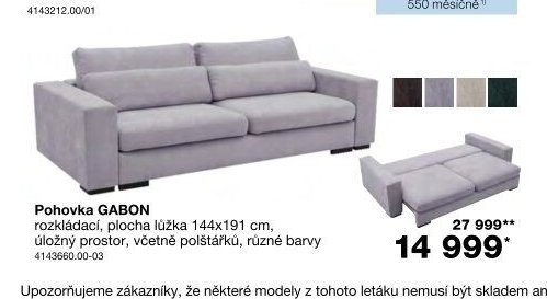 Pohovka GABON