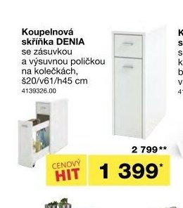 Koupelnová skříňka DENIA
