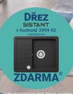 Dřez SISTANT