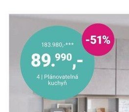 Plánovatelná kuchyň