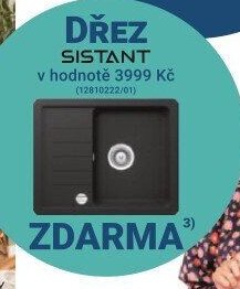 DŘEZ SISTANT