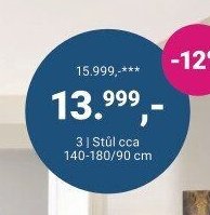 3 | Stůl cca 140-180/90 cm