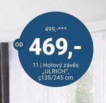 Hotový závěs ULRICH