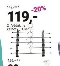 Věšák na kalhoty TOM