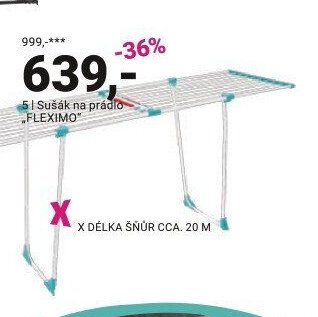 Sušák na prádlo FLEXIMO