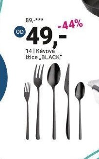 Kávová lžíce BLACK