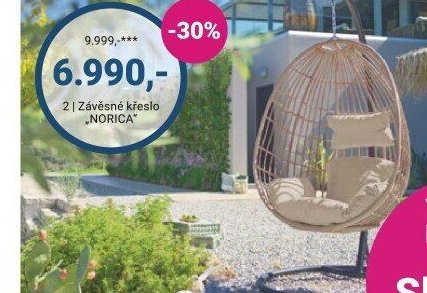 Závěsné křeslo NORICA