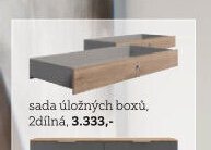 sada úložných boxů
