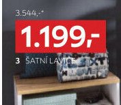 3 ŠATNÍ LAVICE