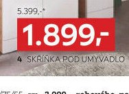 4 SKŘÍŇKA POD UMYVADLO