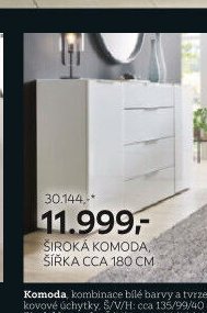 Široká komoda, šířka cca 180 cm
