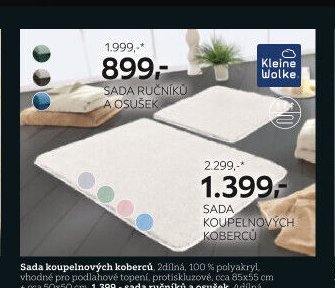 Sada koupelnových koberců