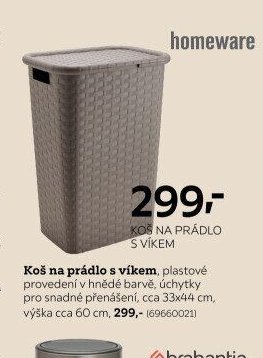 Koš na prádlo s víkem