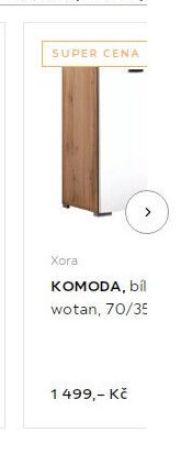 Xora KOMODA, bíl wotan, 70/35