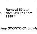 Rámová lišta .01