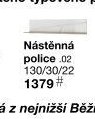Nástěnná police .02