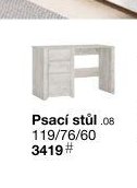 Psací stůl .08 119/76/60