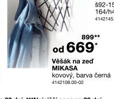 Věšák na zeď MIKASA