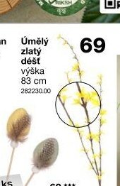 Umělý zlatý déšť