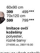 Imitace ovčí kožešiny
