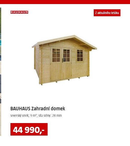 BAUHAUS Zahradní domek