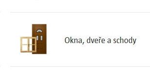 Okna, dveře a schody