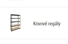 Kovové regály