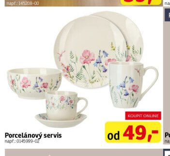 Porcelánový servis