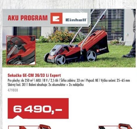 Sekačka GE-CM 36/33 Li Expert