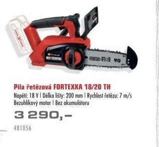 Pila řetězová FORTEXXA 18/20 TH