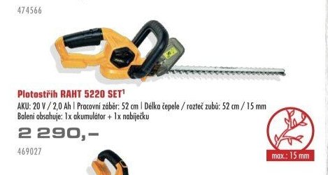 Plotostřih RAHT 5220 SET