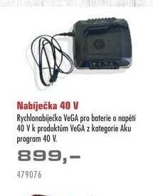 Nabíječka 40 V